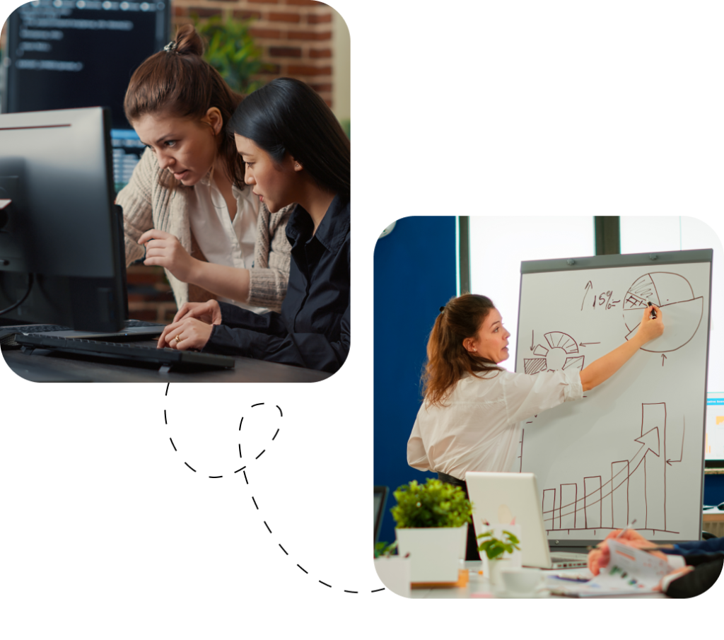 ZaiLearn student learning English and website design ZaiLearn platform for beginners in English and web design