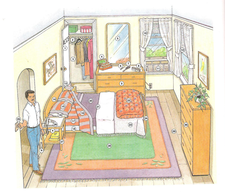 The Bedroom - English Book