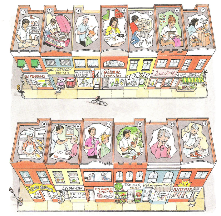 occupations Part #1 - English book